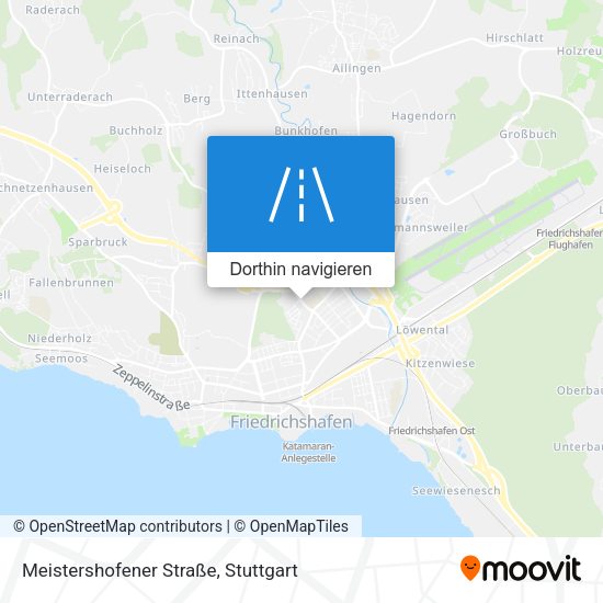 Meistershofener Straße Karte