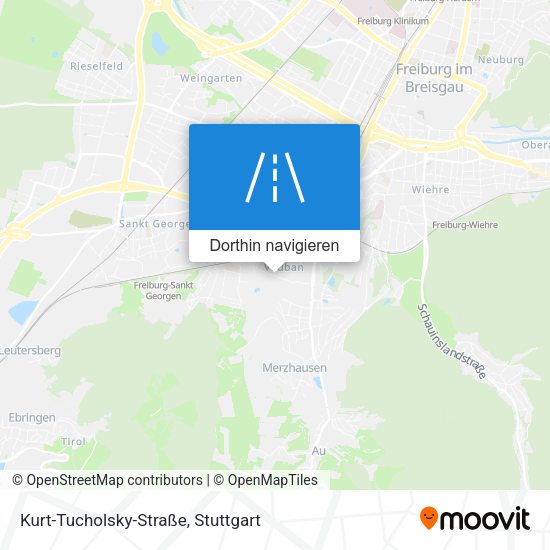 Kurt-Tucholsky-Straße Karte