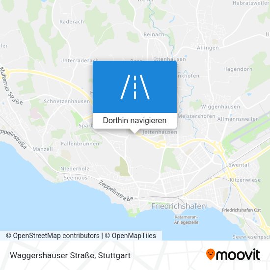 Waggershauser Straße Karte