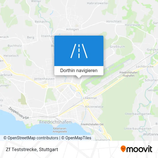 Zf Teststrecke Karte