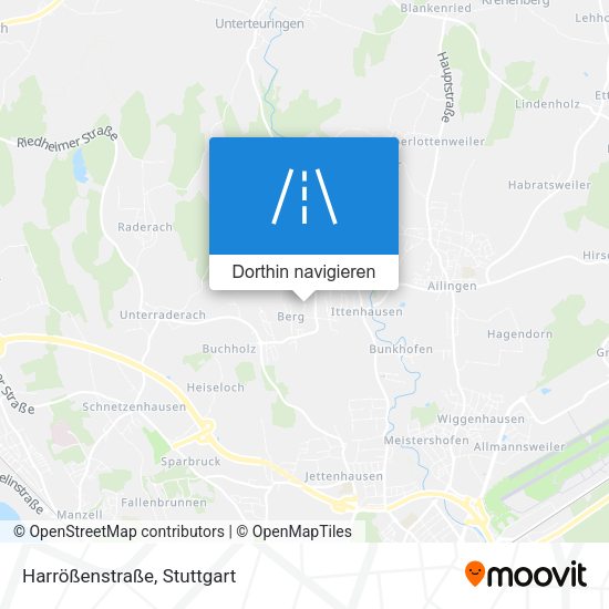 Harrößenstraße Karte