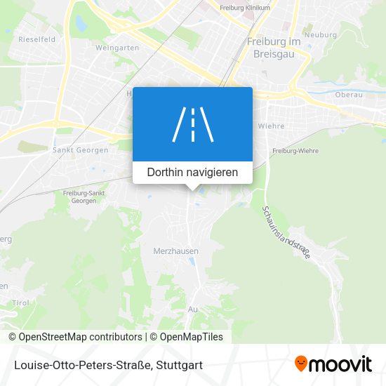Louise-Otto-Peters-Straße Karte
