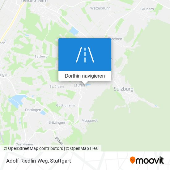 Adolf-Riedlin-Weg Karte