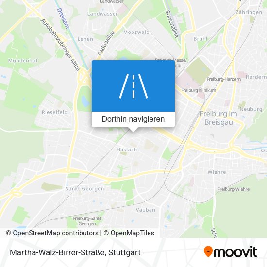 Martha-Walz-Birrer-Straße Karte