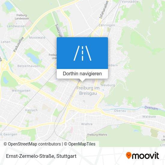 Ernst-Zermelo-Straße Karte