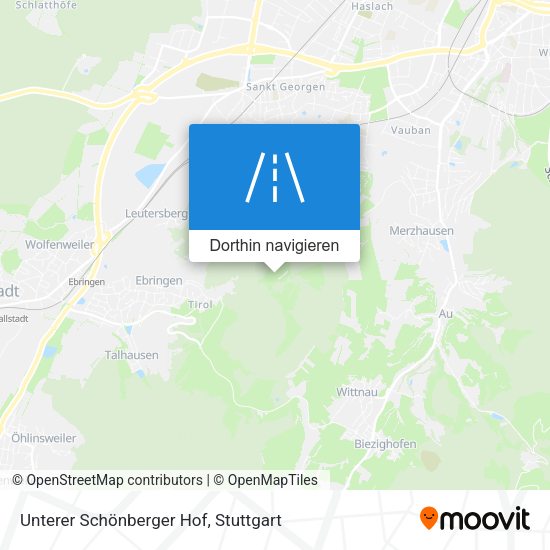 Unterer Schönberger Hof Karte