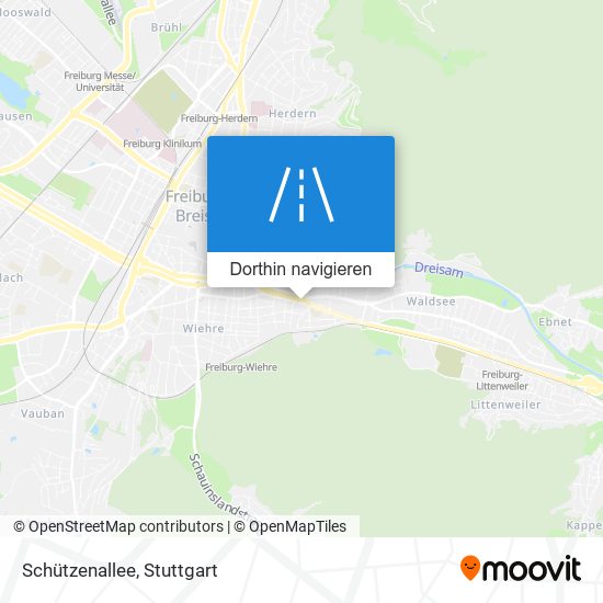 Schützenallee Karte