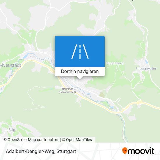 Adalbert-Dengler-Weg Karte