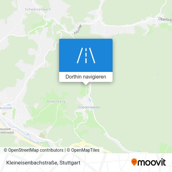 Kleineisenbachstraße Karte