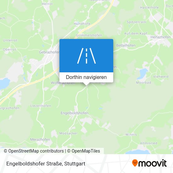 Engelboldshofer Straße Karte
