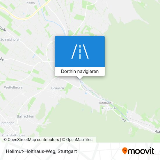 Hellmut-Holthaus-Weg Karte