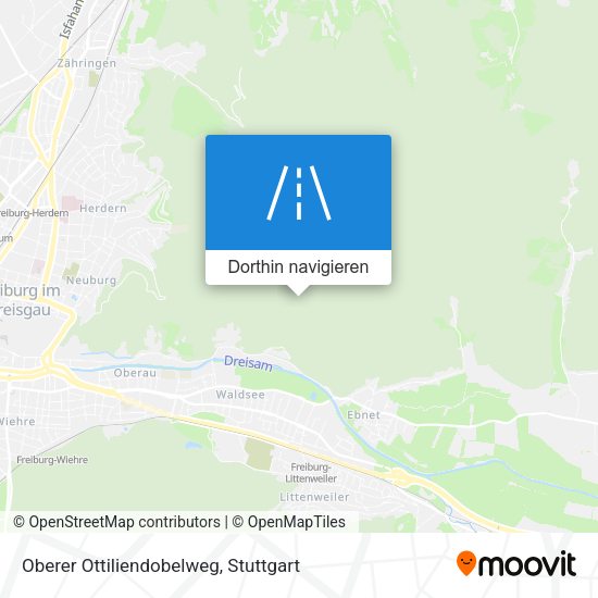 Oberer Ottiliendobelweg Karte