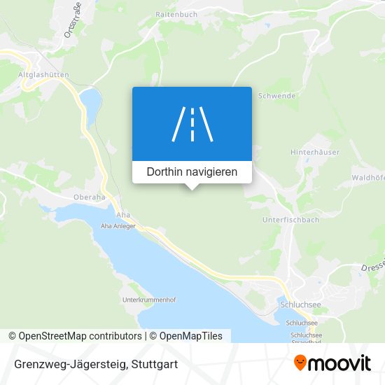 Grenzweg-Jägersteig Karte