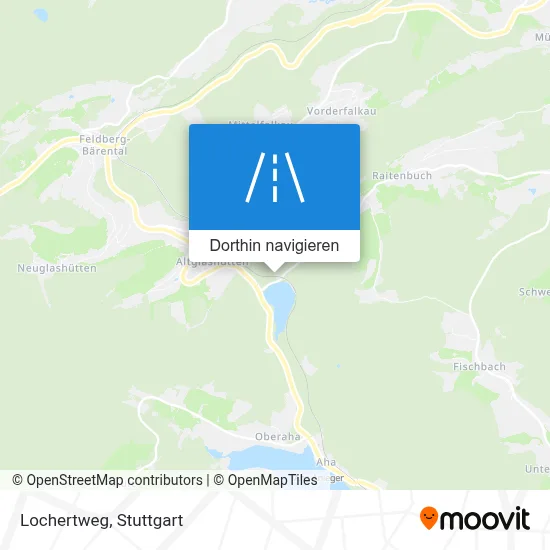 Lochertweg Karte