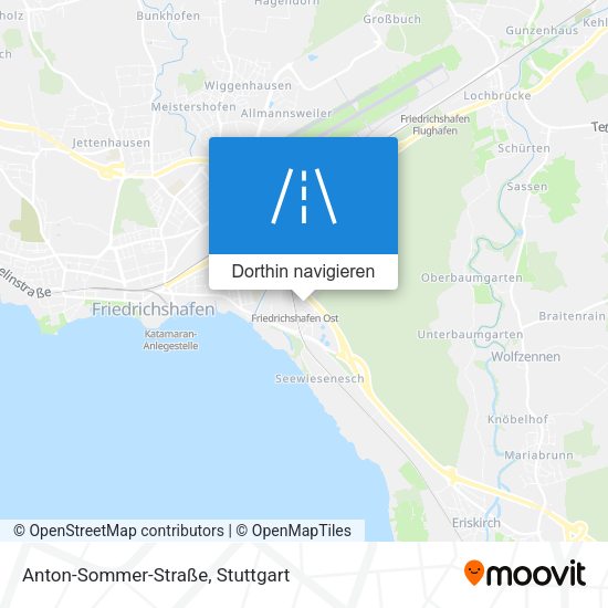Anton-Sommer-Straße Karte