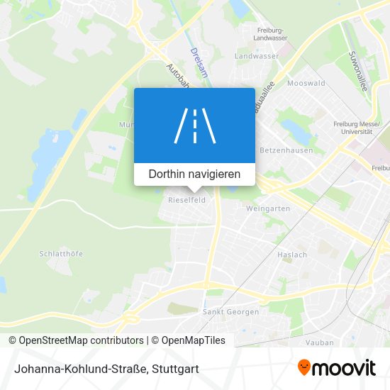 Johanna-Kohlund-Straße Karte