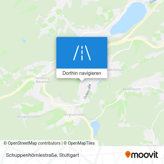 Schuppenhörnlestraße Karte