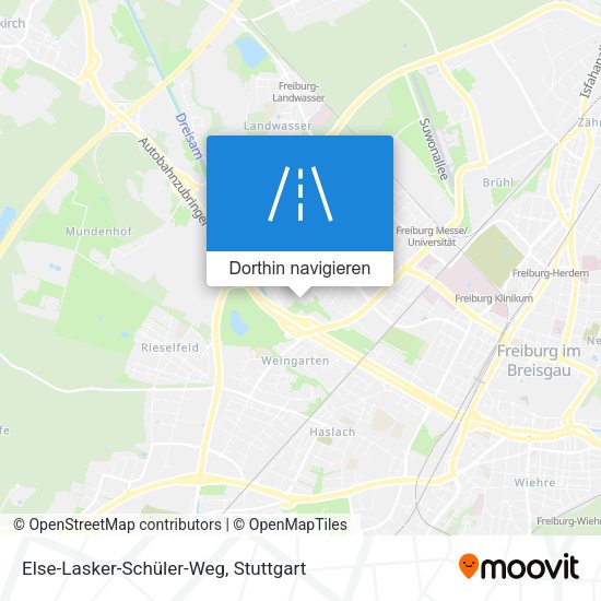 Else-Lasker-Schüler-Weg Karte