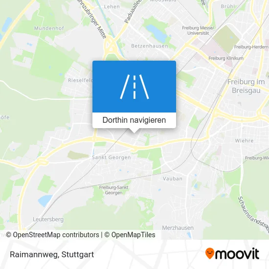 Raimannweg Karte