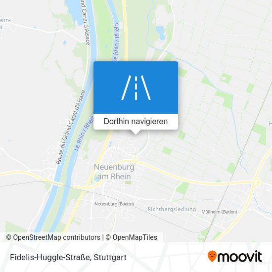 Fidelis-Huggle-Straße Karte