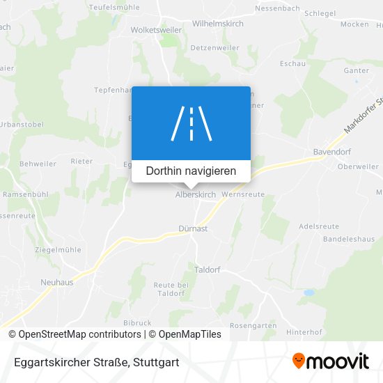 Eggartskircher Straße Karte