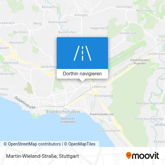 Martin-Wieland-Straße Karte