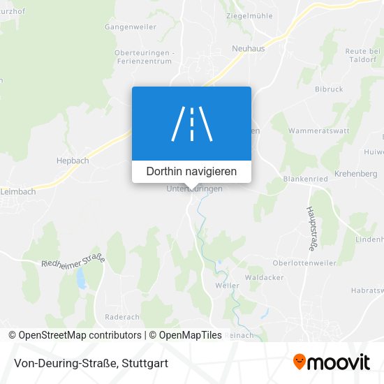 Von-Deuring-Straße Karte