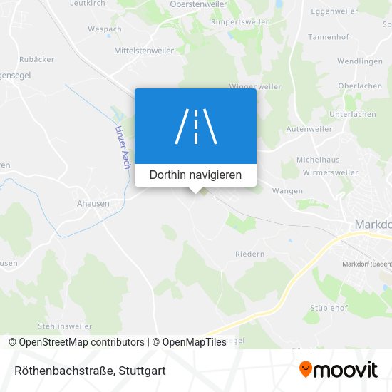 Röthenbachstraße Karte