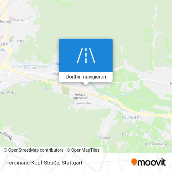Ferdinand-Kopf-Straße Karte