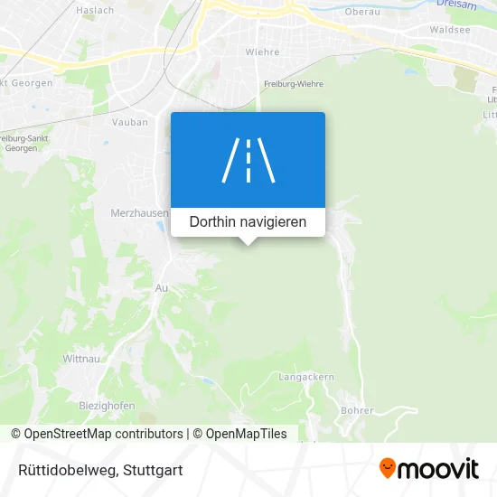 Rüttidobelweg Karte