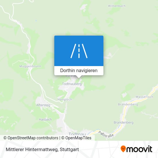 Mittlerer Hintermattweg Karte