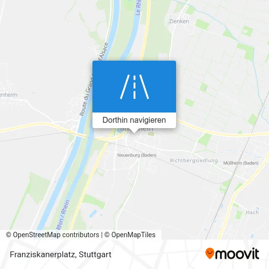 Franziskanerplatz Karte