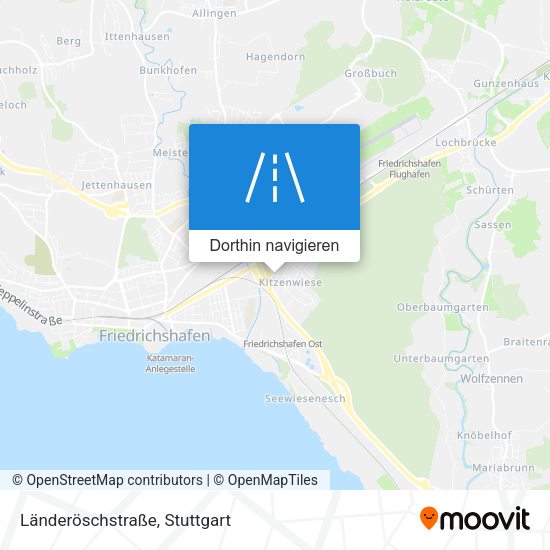 Länderöschstraße Karte