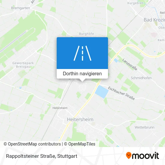 Rappoltsteiner Straße Karte