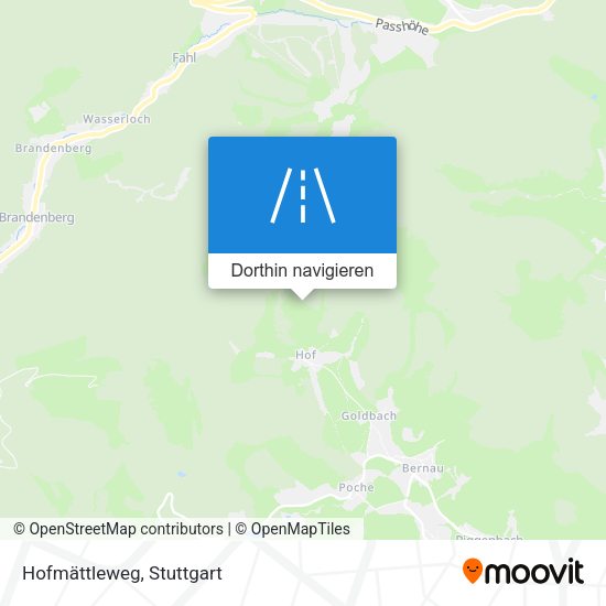 Hofmättleweg Karte