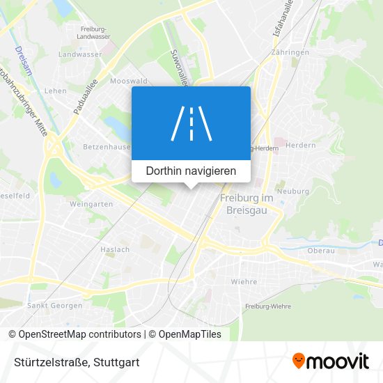 Stürtzelstraße Karte