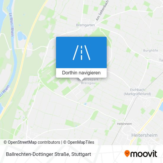 Ballrechten-Dottinger Straße Karte