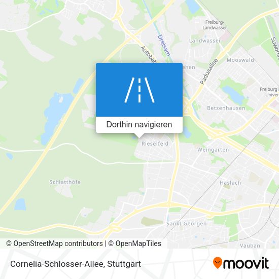 Cornelia-Schlosser-Allee Karte