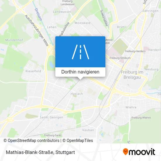 Mathias-Blank-Straße Karte