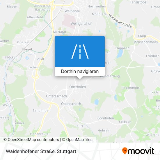 Waidenhofener Straße Karte