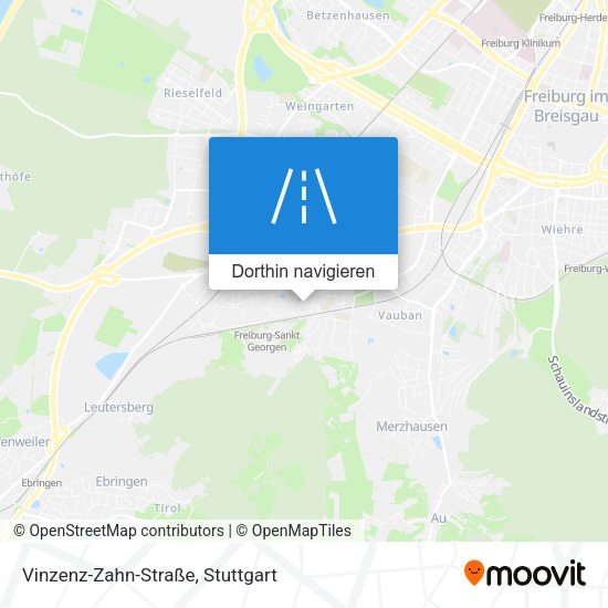 Vinzenz-Zahn-Straße Karte