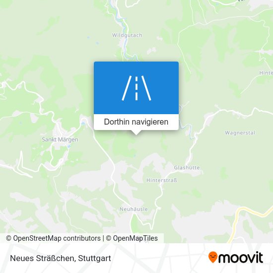 Neues Sträßchen Karte