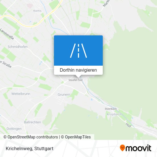 Krichelnweg Karte