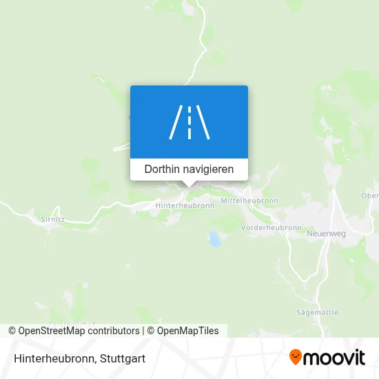 Hinterheubronn Karte