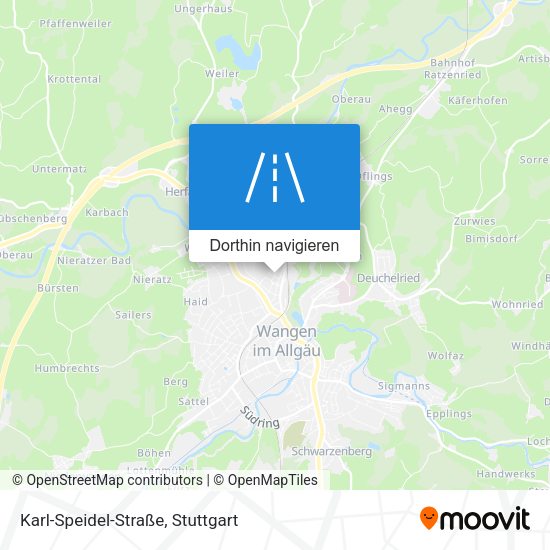 Karl-Speidel-Straße Karte