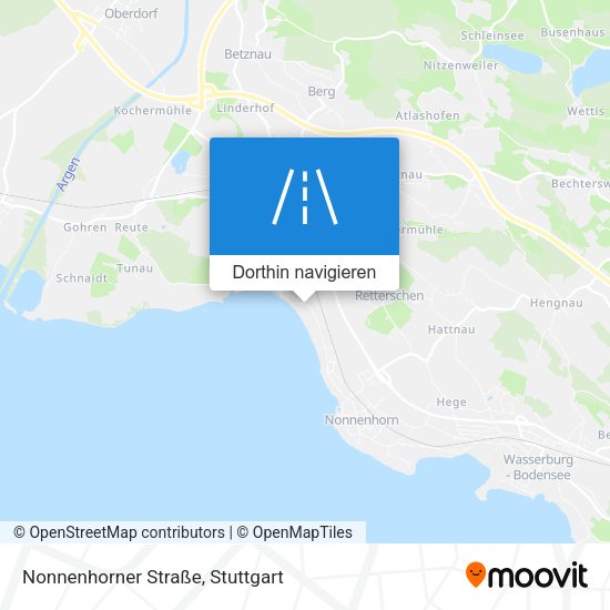 Nonnenhorner Straße Karte