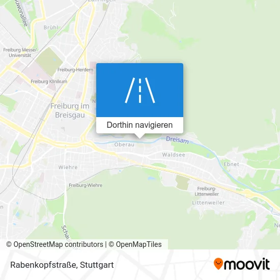 Rabenkopfstraße Karte