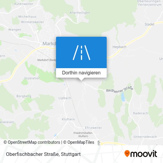 Oberfischbacher Straße Karte