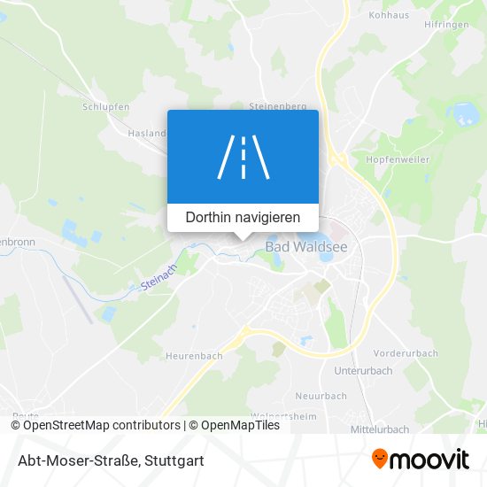 Abt-Moser-Straße Karte