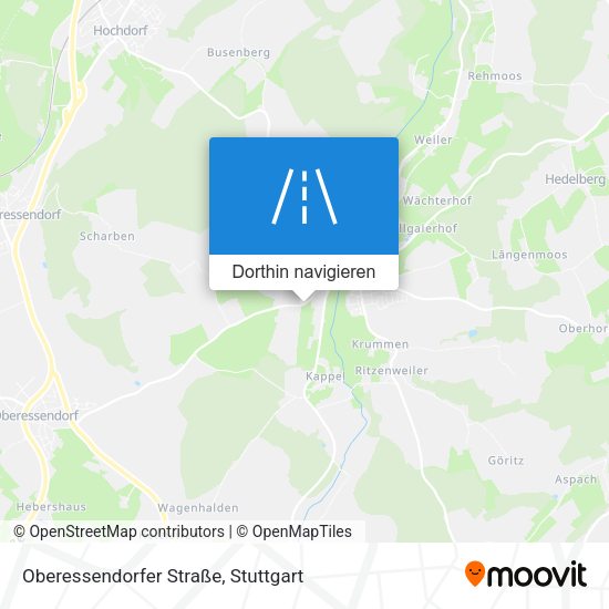 Oberessendorfer Straße Karte